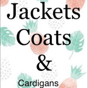 Jackets, coats & cardigans